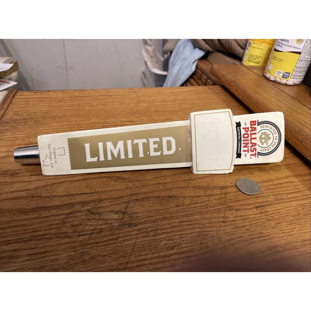 Ballast Point Limited Ceramic  Beer Tap Handle -- 11.5"